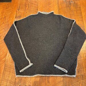 COS Merino Wool & Mohair Sweater - Grey XS